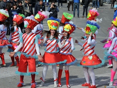 Parata carri allegorici, gruppi mascherati e meraviglie 2015. Foto 159