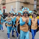 Carnevale di Manfredonia, parata dei carri e gruppi 2017. Foto 216