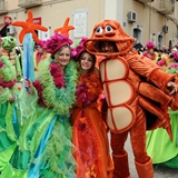 Carnevale di Manfredonia, parata dei carri e gruppi 2017. Foto 255