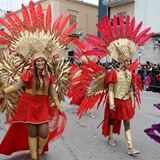 Carnevale di Manfredonia, parata dei carri e gruppi 2017. Foto 288