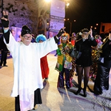 Carnevale di Manfredonia - Parata serale carri e Gruppi 2017. Foto 025