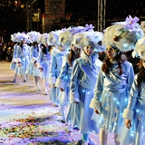 Carnevale di Manfredonia - Parata serale carri e Gruppi 2017. Foto 029