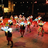Carnevale di Manfredonia - Parata serale carri e Gruppi 2017. Foto 083