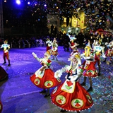 Carnevale di Manfredonia - Parata serale carri e Gruppi 2017. Foto 086