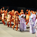 Carnevale di Manfredonia - Parata serale carri e Gruppi 2017. Foto 123