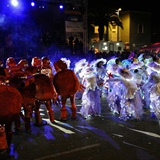 Carnevale di Manfredonia - Parata serale carri e Gruppi 2017. Foto 144