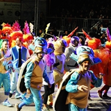 Carnevale di Manfredonia - Parata serale carri e Gruppi 2017. Foto 155