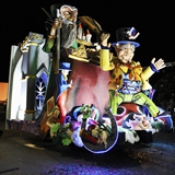 Carnevale di Manfredonia - Parata serale carri e Gruppi 2017. Foto 237