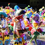 Carnevale di Manfredonia - Parata serale carri e Gruppi 2017. Foto 243