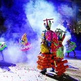 Carnevale di Manfredonia - Parata serale carri e Gruppi 2017. Foto 248