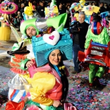 Carnevale di Manfredonia - Parata serale carri e Gruppi 2017. Foto 261