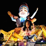 Carnevale di Manfredonia - Parata serale carri e Gruppi 2017. Foto 285