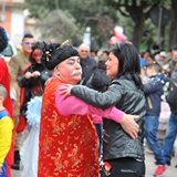 Carnevale di Manfredonia 2018, sfilata carri e gruppi. Foto 005