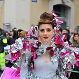 Carnevale di Manfredonia 2018, sfilata carri e gruppi. Foto 019