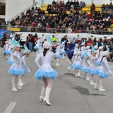 Carnevale di Manfredonia 2018, sfilata carri e gruppi. Foto 042