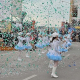 Carnevale di Manfredonia 2018, sfilata carri e gruppi. Foto 043