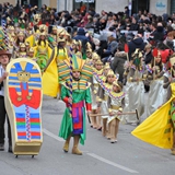 Carnevale di Manfredonia 2018, sfilata carri e gruppi. Foto 057