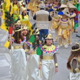 Carnevale di Manfredonia 2018, sfilata carri e gruppi. Foto 058