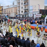 Carnevale di Manfredonia 2018, sfilata carri e gruppi. Foto 061