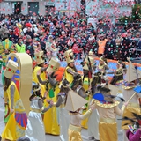 Carnevale di Manfredonia 2018, sfilata carri e gruppi. Foto 068