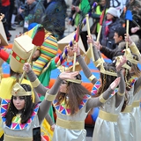 Carnevale di Manfredonia 2018, sfilata carri e gruppi. Foto 072