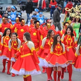 Carnevale di Manfredonia 2018, sfilata carri e gruppi. Foto 078
