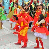 Carnevale di Manfredonia 2018, sfilata carri e gruppi. Foto 091