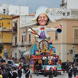 Carnevale di Manfredonia 2018, sfilata carri e gruppi. Foto 100