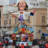 Carnevale di Manfredonia 2018, sfilata carri e gruppi. Foto 104