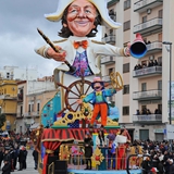 Carnevale di Manfredonia 2018, sfilata carri e gruppi. Foto 114