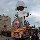 Carnevale di Manfredonia 2018, sfilata carri e gruppi. Foto 119