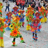 Carnevale di Manfredonia 2018, sfilata carri e gruppi. Foto 133