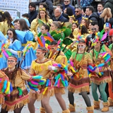 Carnevale di Manfredonia 2018, sfilata carri e gruppi. Foto 144
