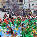 Carnevale di Manfredonia 2018, sfilata carri e gruppi. Foto 148