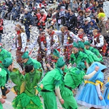 Carnevale di Manfredonia 2018, sfilata carri e gruppi. Foto 149