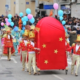 Carnevale di Manfredonia 2018, sfilata carri e gruppi. Foto 156