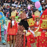 Carnevale di Manfredonia 2018, sfilata carri e gruppi. Foto 157