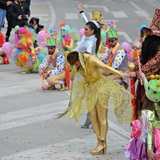 Carnevale di Manfredonia 2018, sfilata carri e gruppi. Foto 169