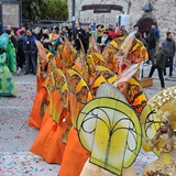 Carnevale di Manfredonia 2018, sfilata carri e gruppi. Foto 213