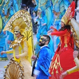 Carnevale di Manfredonia 2018, sfilata carri e gruppi. Foto 225