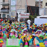 Carnevale di Manfredonia 2018, sfilata carri e gruppi. Foto 246