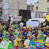 Carnevale di Manfredonia 2018, sfilata carri e gruppi. Foto 247