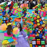 Carnevale di Manfredonia 2018, sfilata carri e gruppi. Foto 250