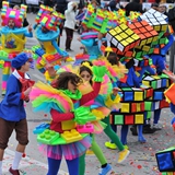 Carnevale di Manfredonia 2018, sfilata carri e gruppi. Foto 255