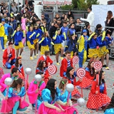 Carnevale di Manfredonia 2018, sfilata carri e gruppi. Foto 267