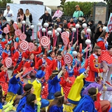 Carnevale di Manfredonia 2018, sfilata carri e gruppi. Foto 280