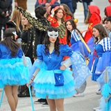 Carnevale di Manfredonia 2018, sfilata carri e gruppi. Foto 282