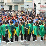 Carnevale di Manfredonia 2018, sfilata carri e gruppi. Foto 284