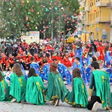 Carnevale di Manfredonia 2018, sfilata carri e gruppi. Foto 285