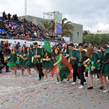 Carnevale di Manfredonia 2018, sfilata carri e gruppi. Foto 289